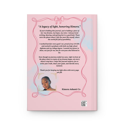 Psalms 73:26 Journal/Notebook with a pink cover featuring a butterfly and inspirational text.