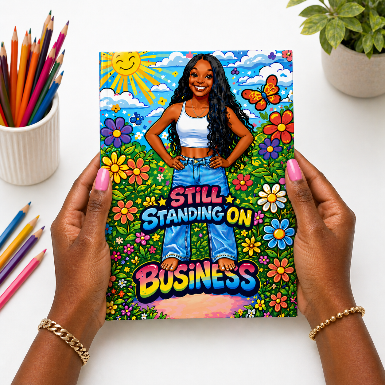 Still Standing on Business Coloring Book